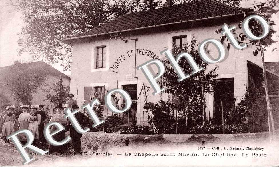 La Chapelle Saint Martin, le Chef Lieu et la Poste