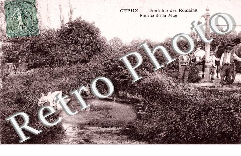 fontaine romaine, source de la Mue