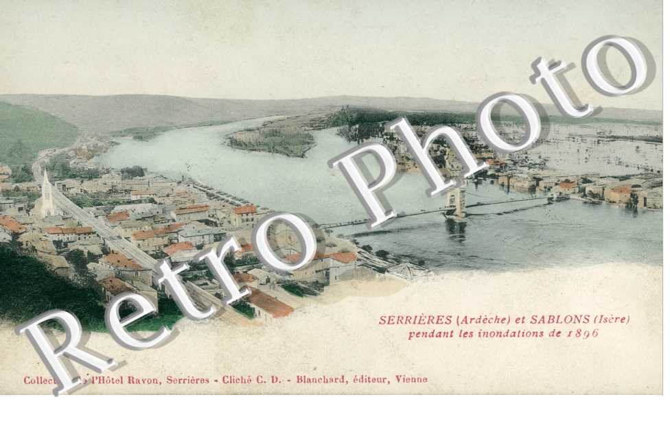 Pendant les Innondations de 1896