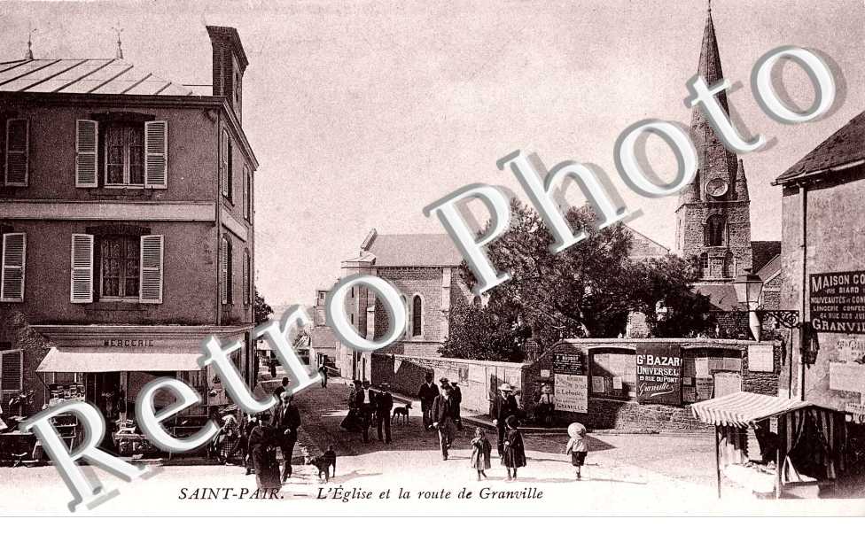 L'Eglise et la Rue de Granville