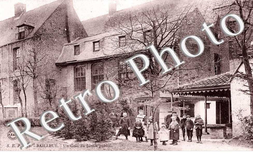 un coin du jardin public