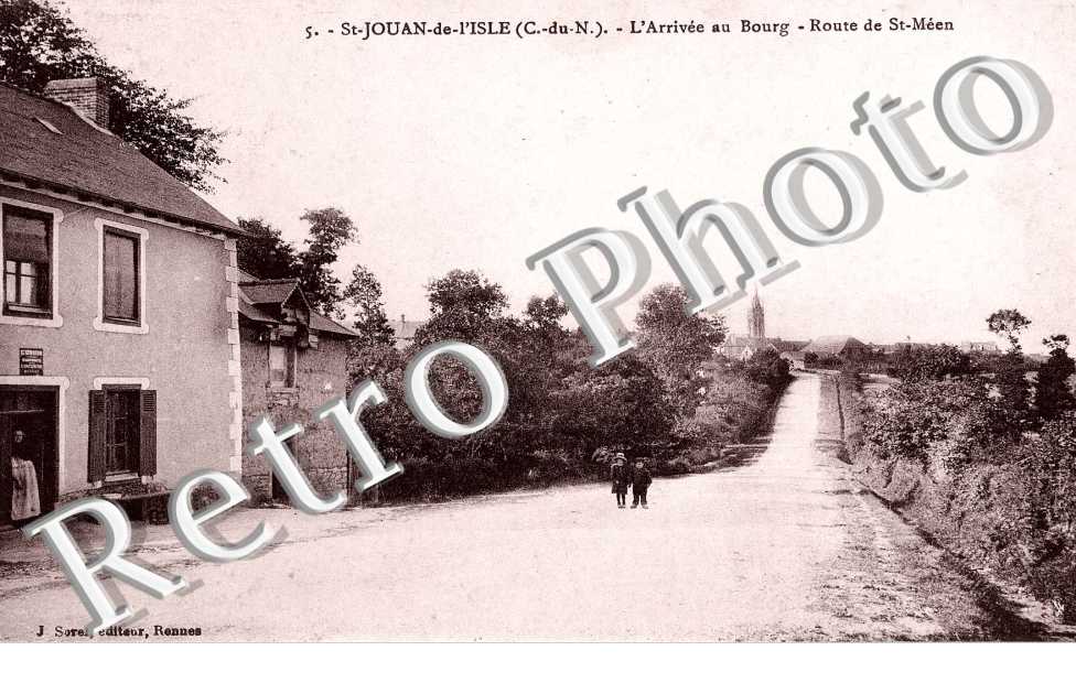 l'arrivee au bourg
