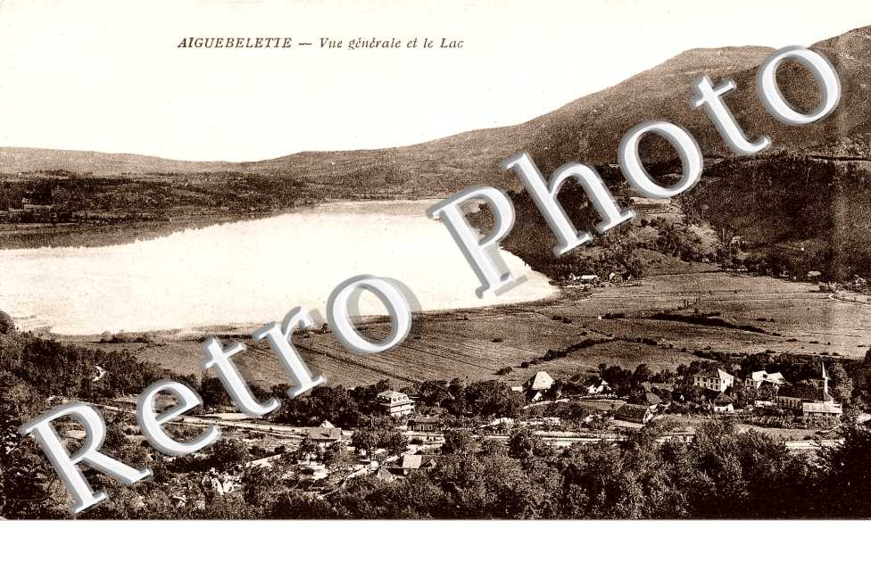 Vue generale et le lac