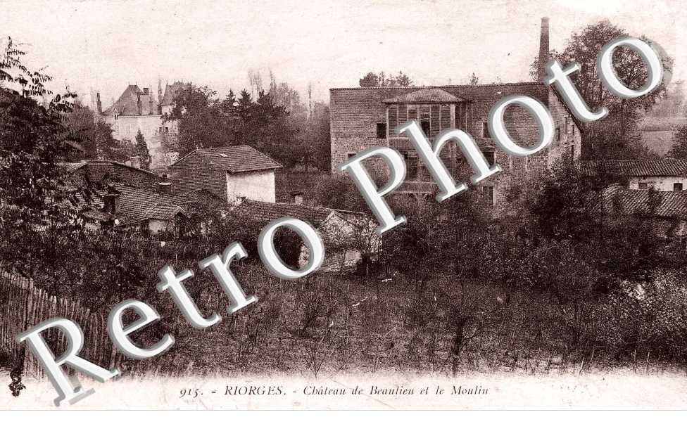 chateau et le moulin