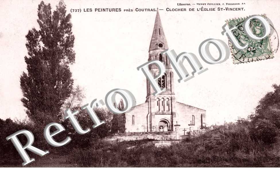 Clocher de l'eglise st-Vincent