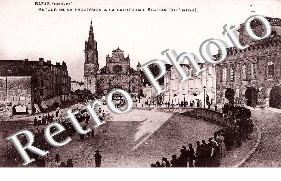 retour de la procession a la cathedrale st jean