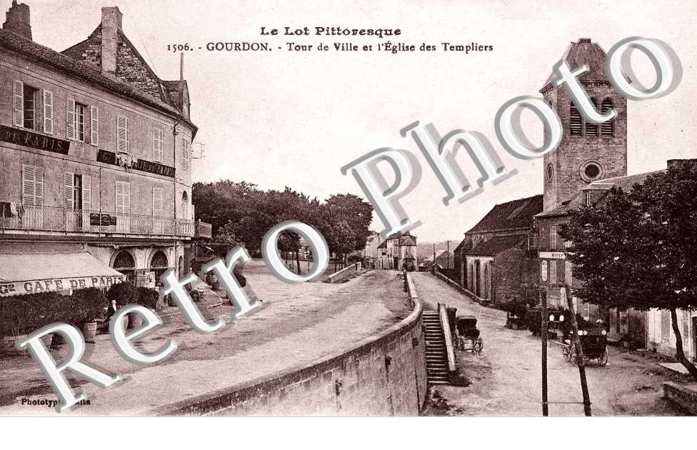 Tour de Ville et Egliuse des Templiers