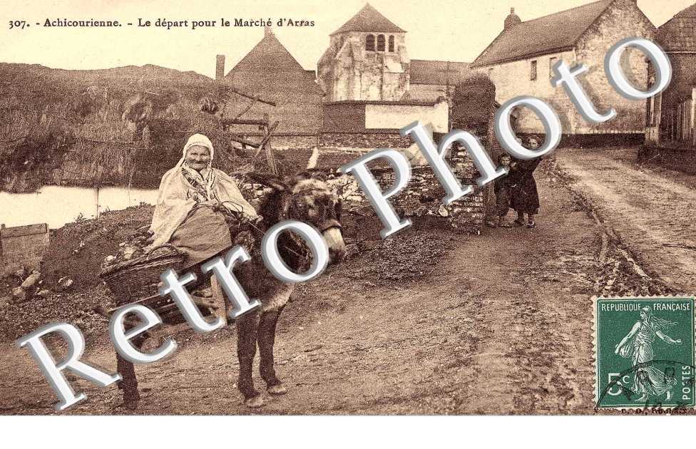 le depart pour le marche d'Arras