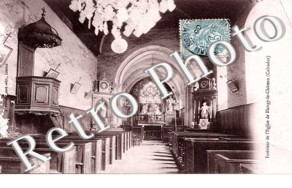 interieur de l'eglise