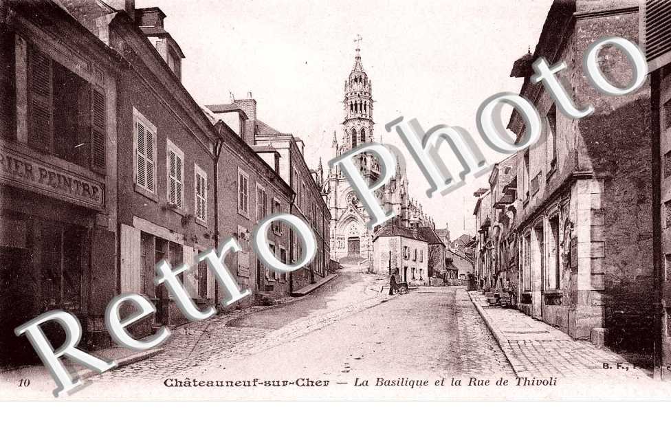 La basilique et la Rue de Thivoli 