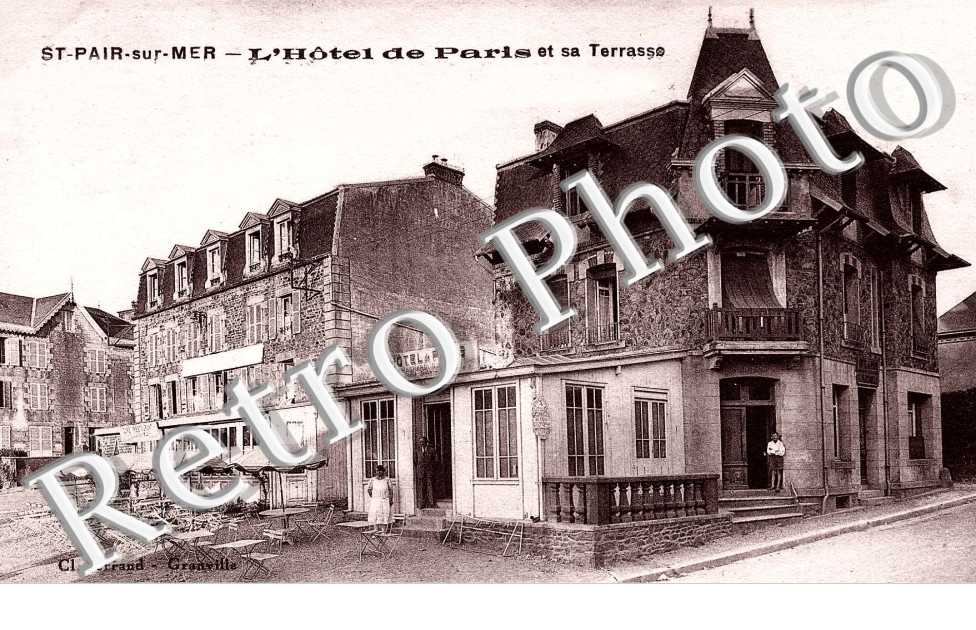 l' hotel de Paris et sa terrasse