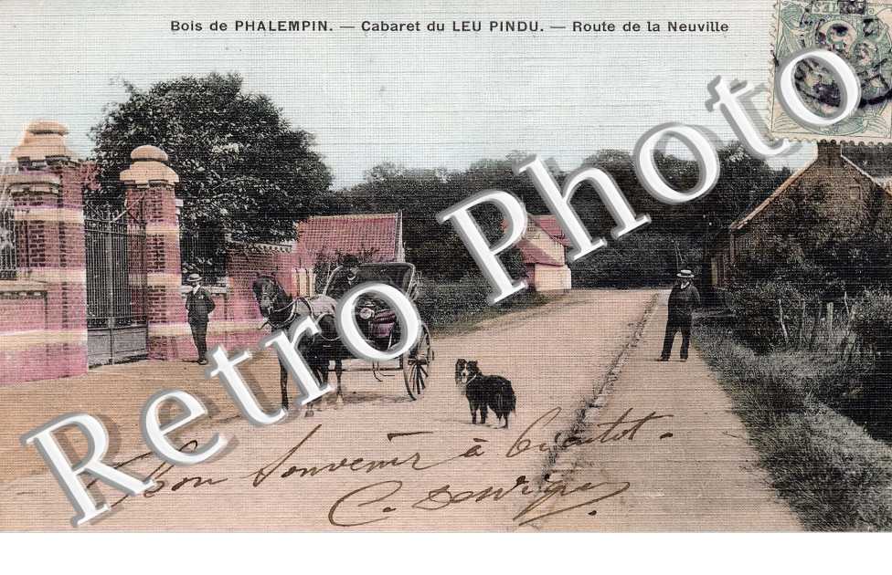 cabaret du Leu Pendu, route de la Neuville