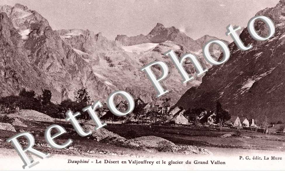 le Desert et le glacier du Grand Vallon