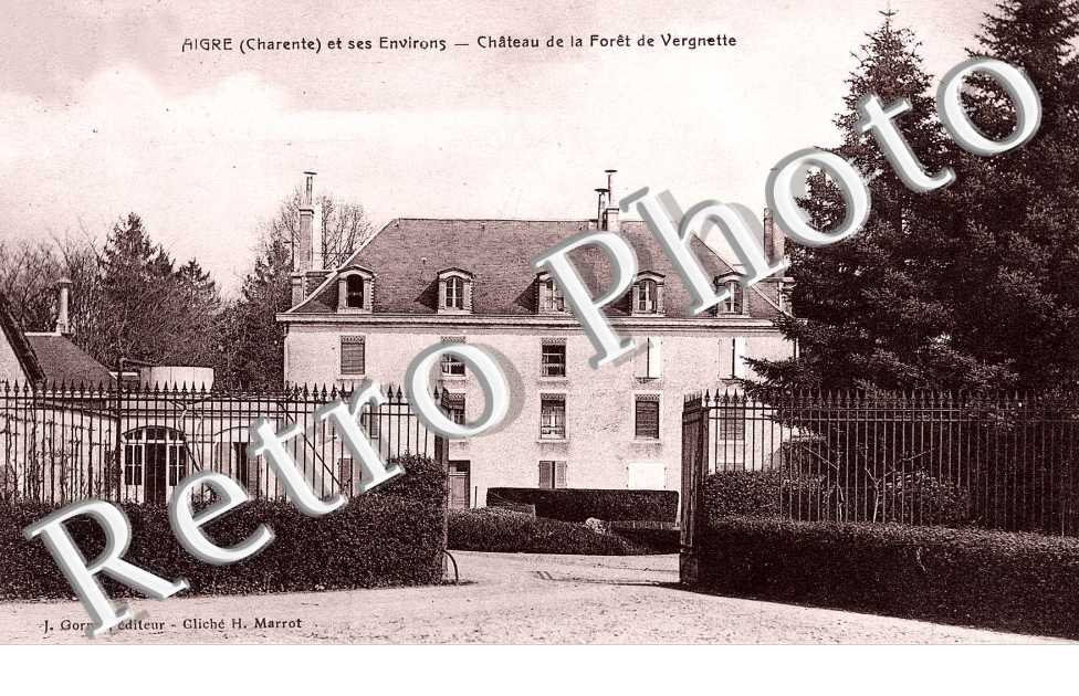 CHATEAU DE LA FORET DE VERGNETTE