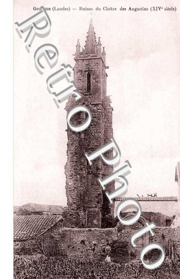 Ruines du cloitre des Augustins