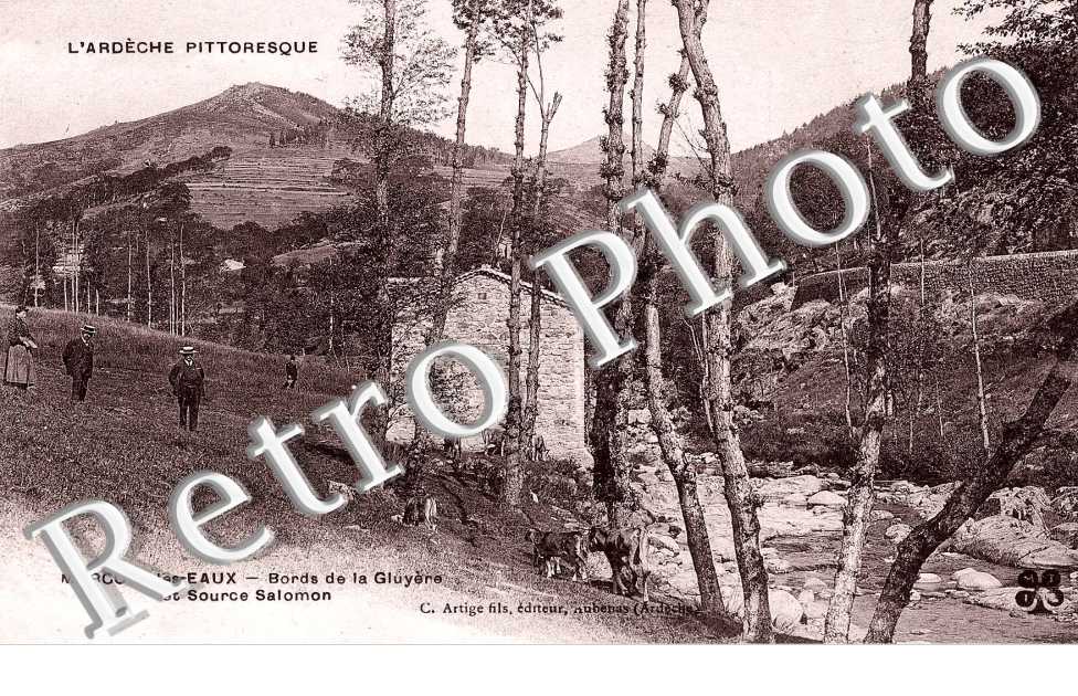 Bords de la Gluyere et source Salomon
