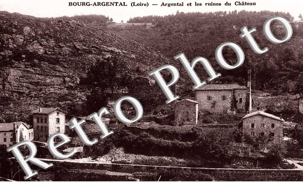 ARGENTAL ET LES RUINES DU CHATEAU