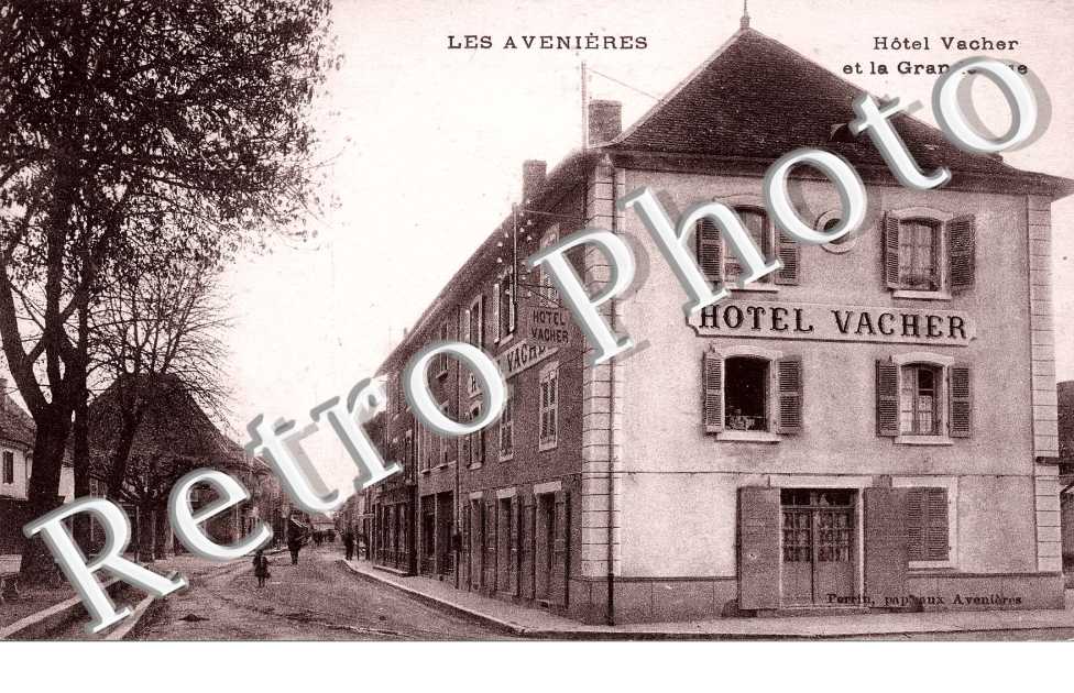 Hotel Vacher et la Grande Rue