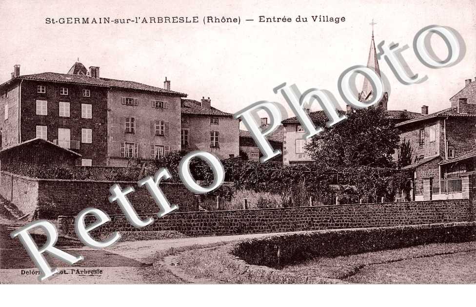 entrée du village