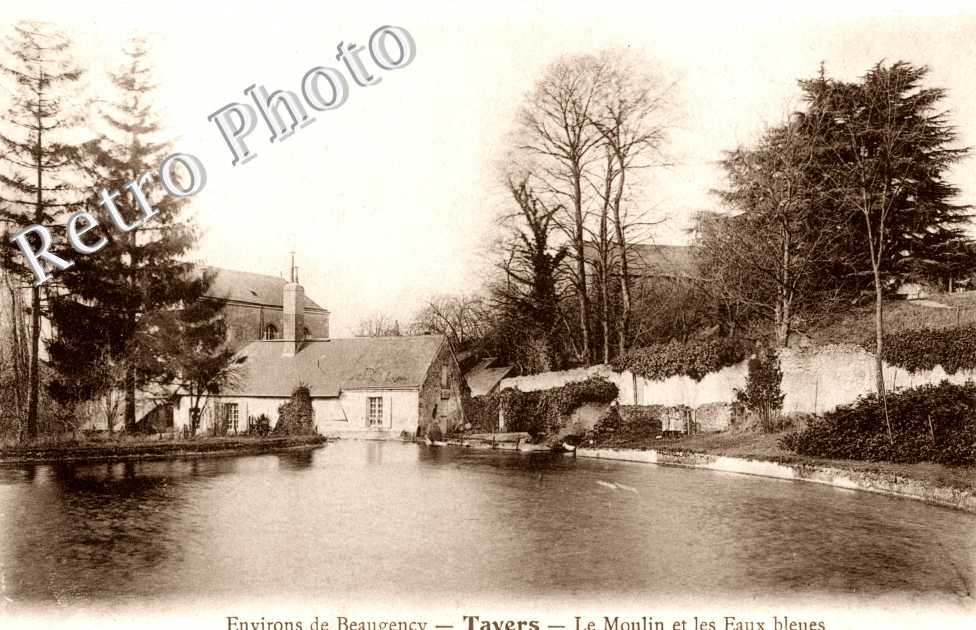 LE MOULIN ET LES EAUX BLEUS