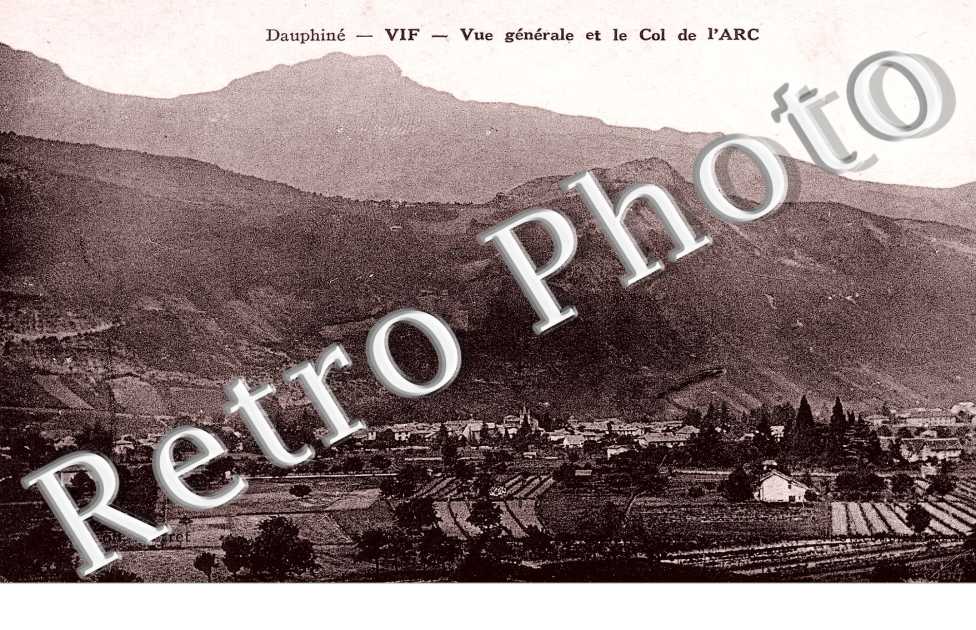 vue generale et le col de l'Arc