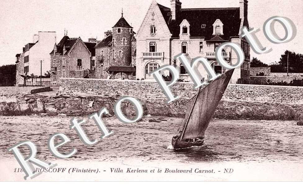 Villa Kerlena et le boulevard carnot
