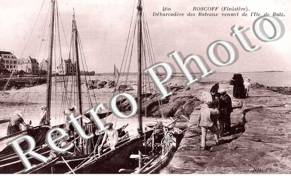 Débarcadère des Bateaux venant de l'Ile de Batz