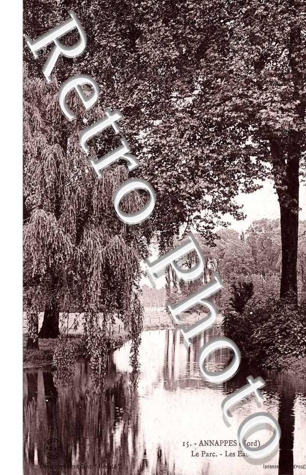 Annappes - le parc - les eaux