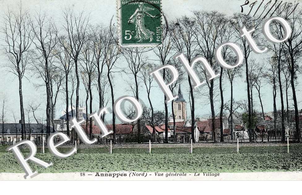 Annappes - vue generale du village