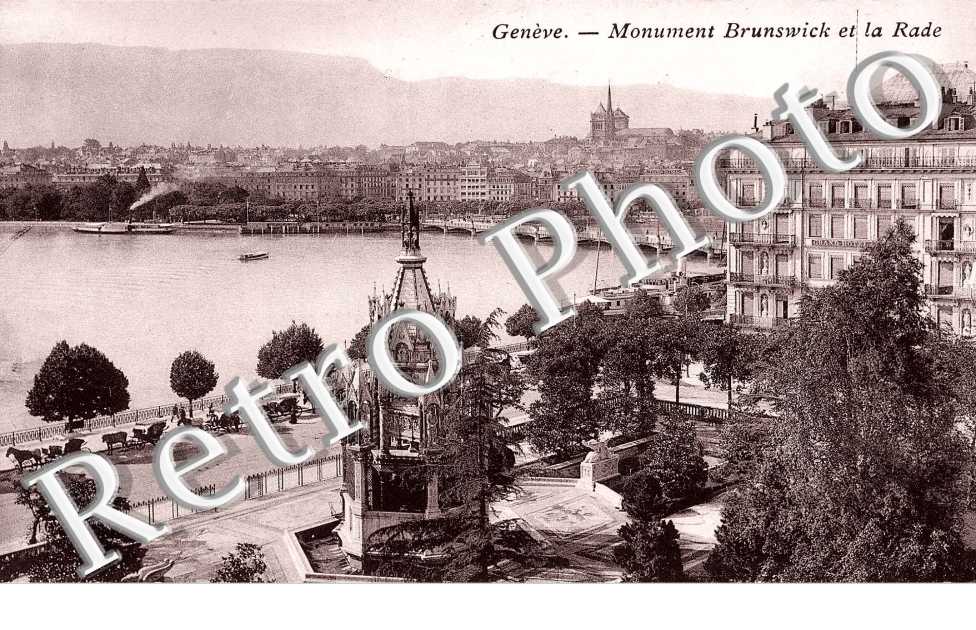 Monument Brunswick et la Rade.
