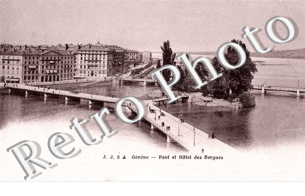 Pont et Hotel des Bergues.