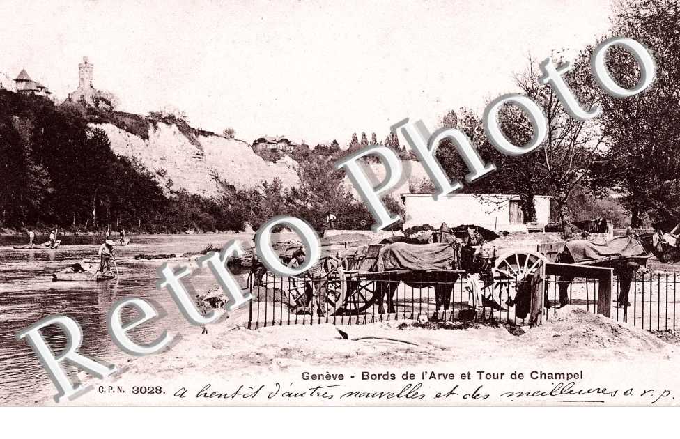 Bords de l'Arve et Tour de Champel