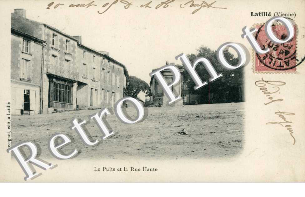 Les puits et la rue haute