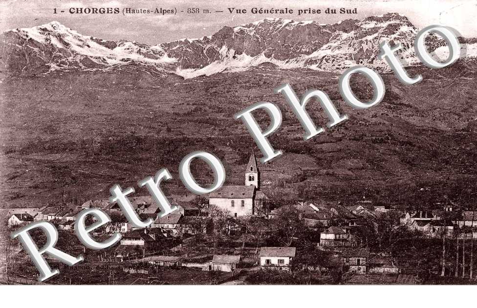 vue generale prise du sud