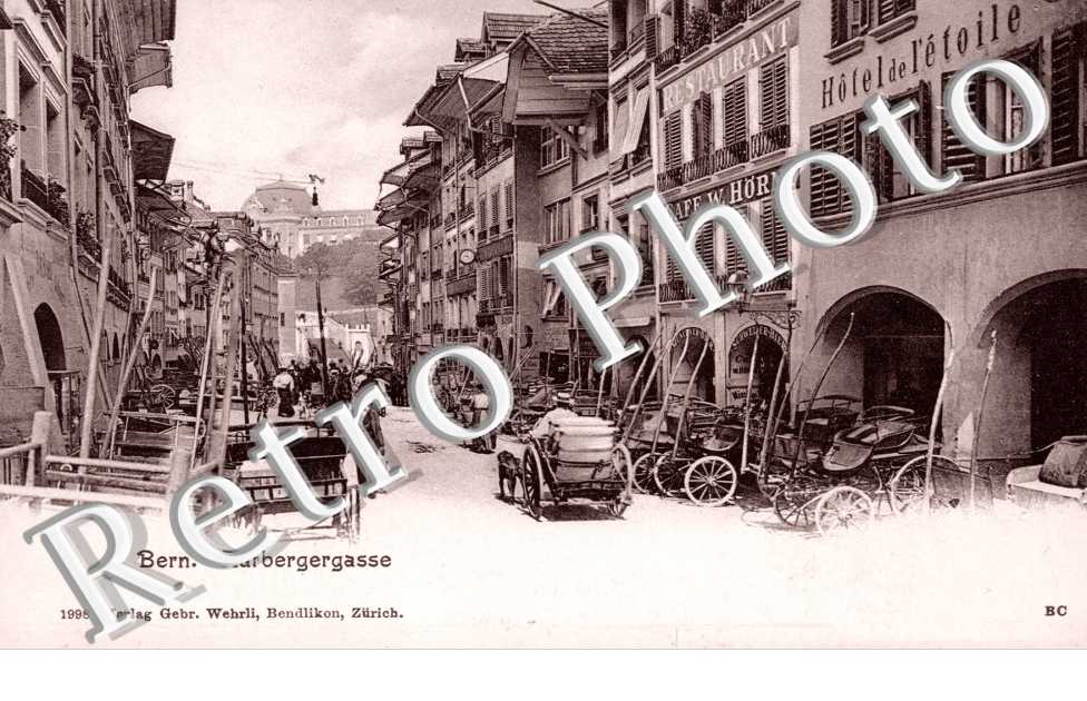 Aarbergergasse - Hôtel de l'étoile - Café W. Horni