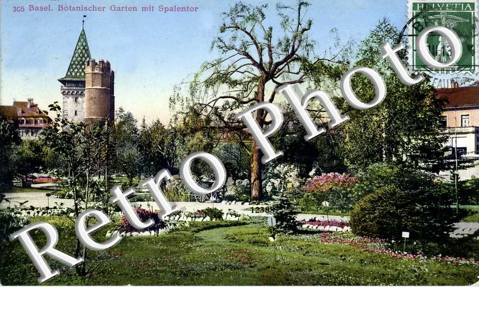 Botanischer Garten mit Spalentor