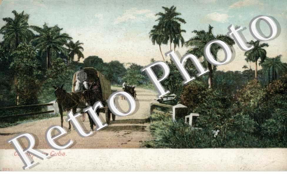 Camino en Cuba