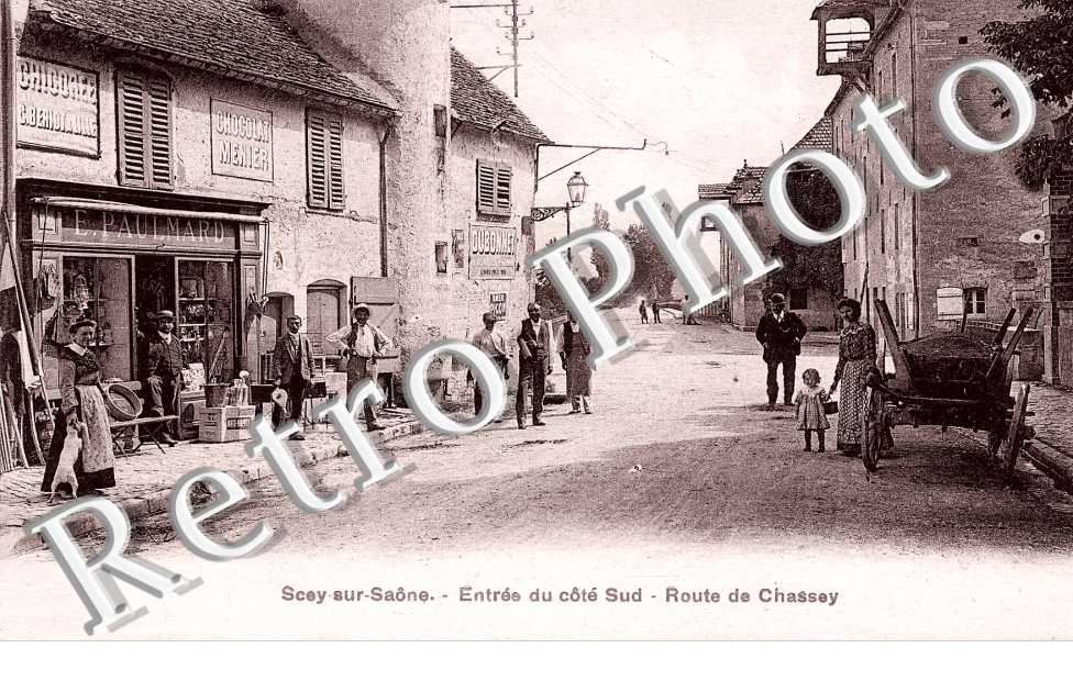 Entree du cote Sud - route de Chassey