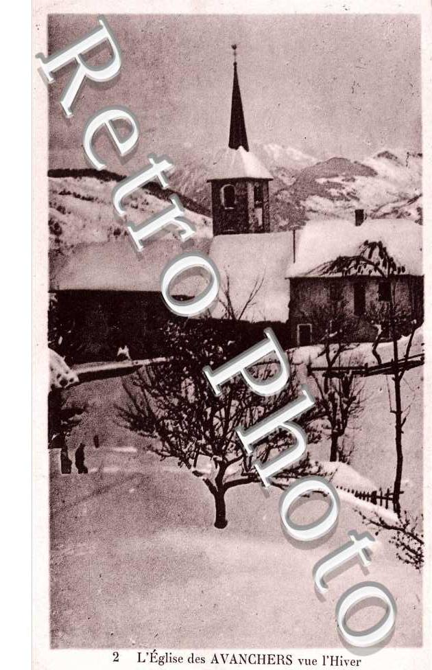 L'Eglise vue l'hiver