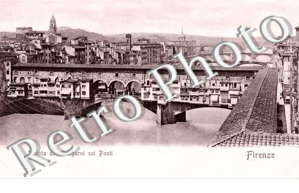 Veduta dei Lungarni coi Ponti