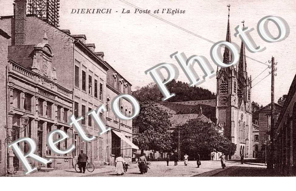 la Poste et l'Eglise.