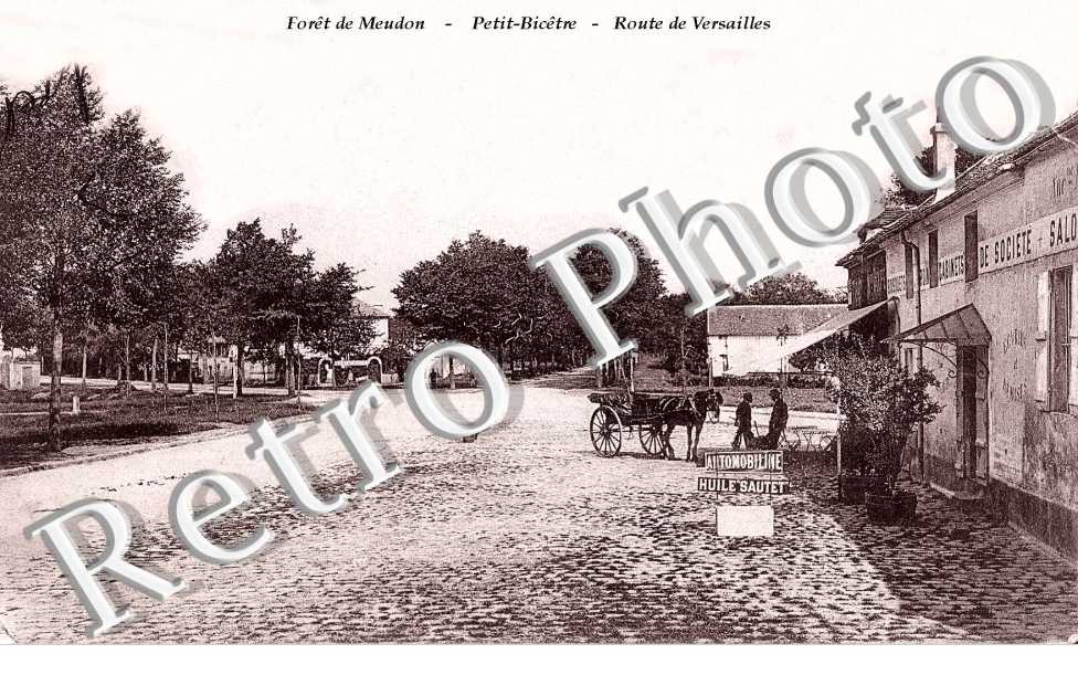 Foret de Meudon - Petit-Bicetre - Route de versailles