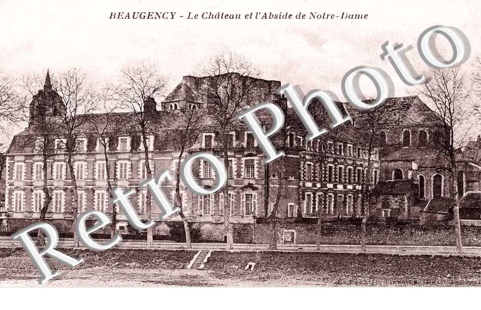 le Chateau et l'Abside Notre Dame