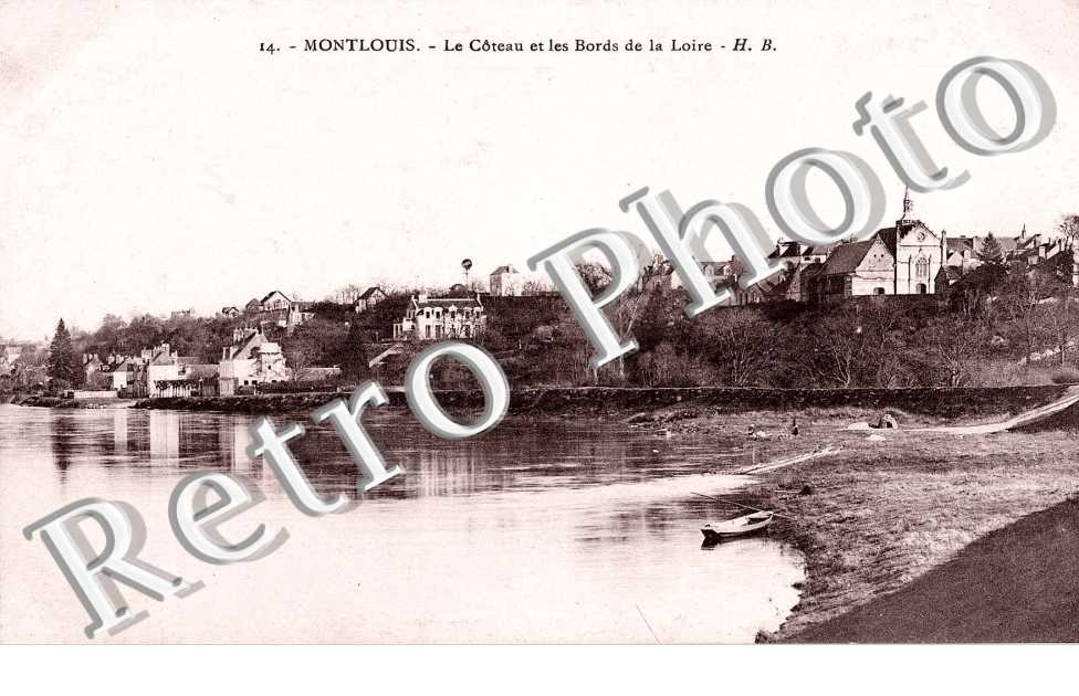Le coteau et les bords de la Loire