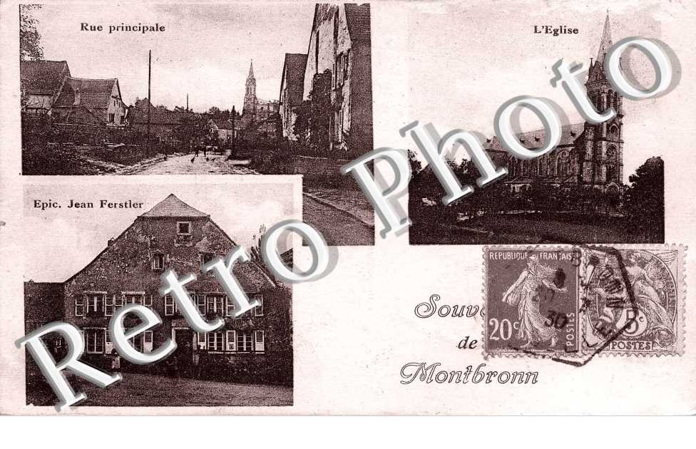 l'eglise, rue principale