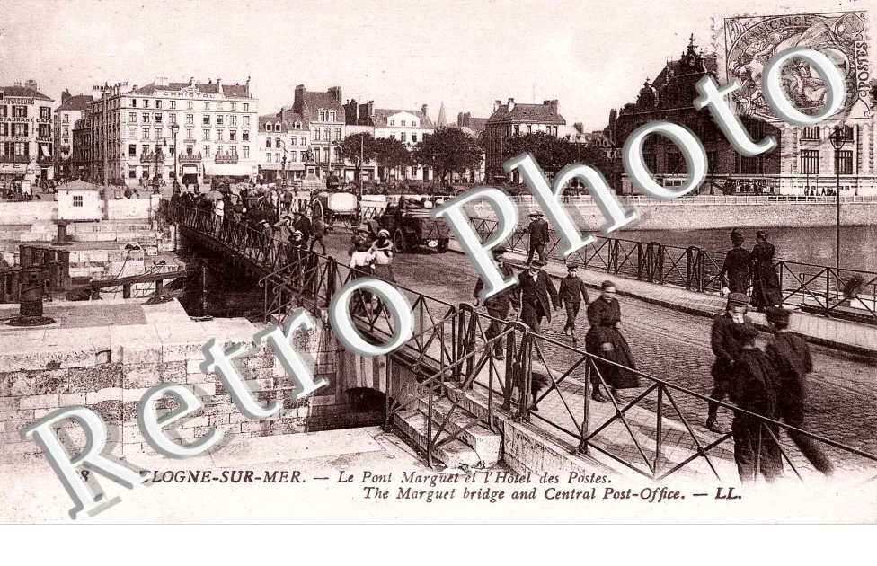 le pont Marguet et l'Hotel des Postes