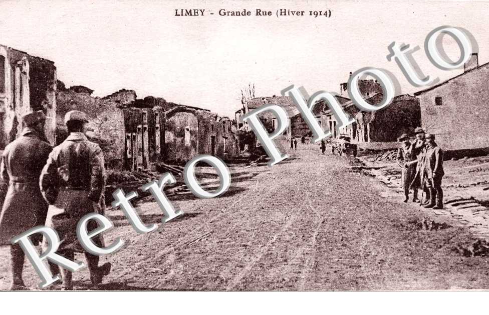 grande rue (hiver 1914)