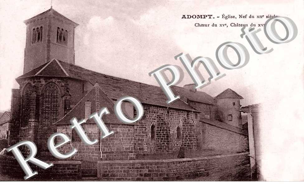 Adompt, Eglise