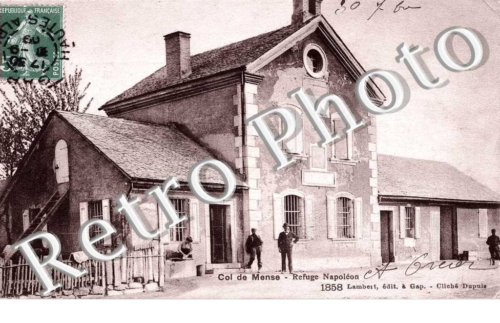 Le col de Mense - refuge Napoleon