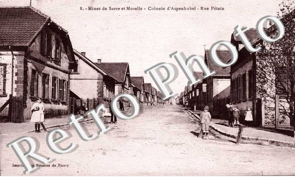 rue Petain Colonie d'Aspenhubel